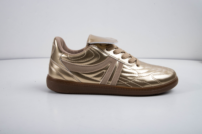 Lady's smooth surface style casual shoes