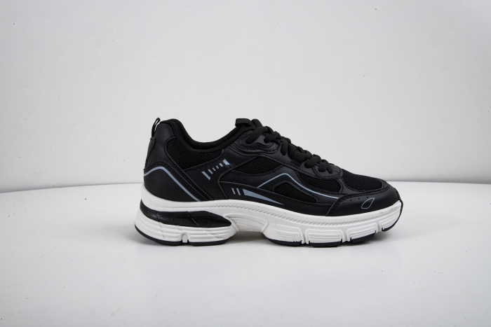 Women's solid-color simple sports running shoes
