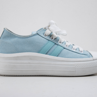 Ladies' fresh and elegant fashion canvas shoes