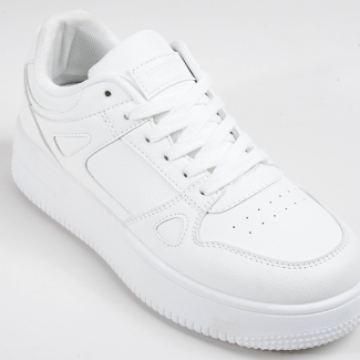 Simple White Sneakers